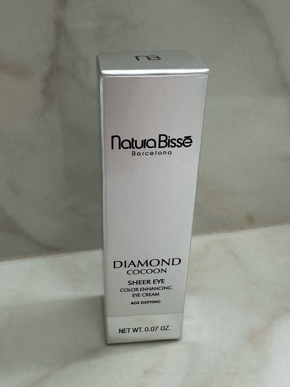 NIB. Natura Bisse. Diamond Cocoon Sheer Eye Cream. 0.07 oz
